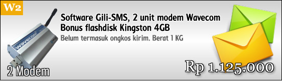 Software Gili-SMS Paket W2